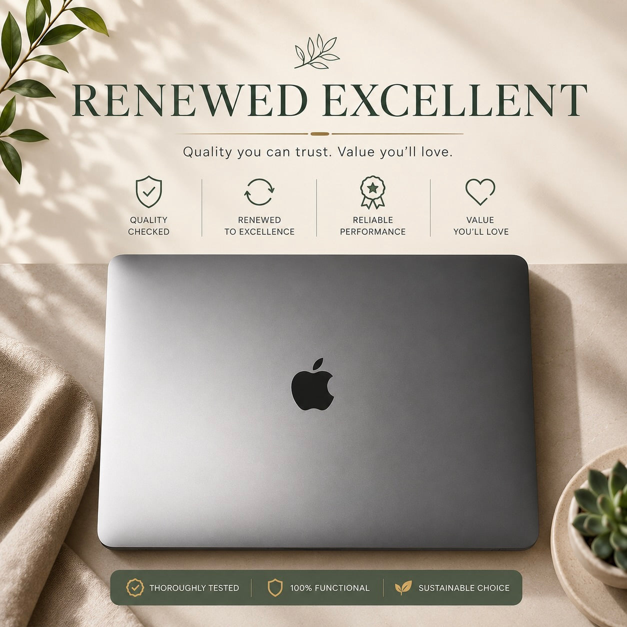 Renewed Excellent