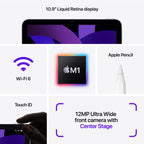 iPad Air 5 (2022) 64GB Space Gray Wifi