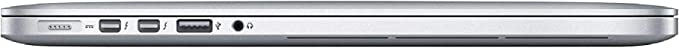 MacBook Pro Retina 15" (2015) Core i7 2.5GHz 16GB 256GB Silver
