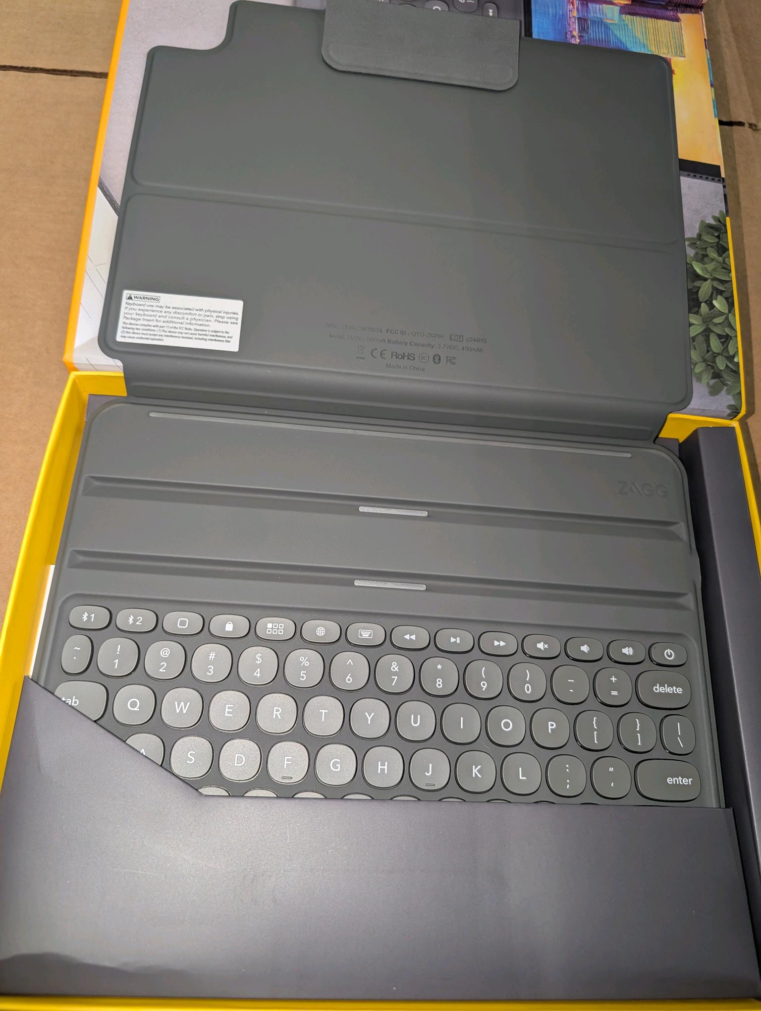 ZAGG Pro Keys Wireless Keyboard Case for iPad Pro 12.9"