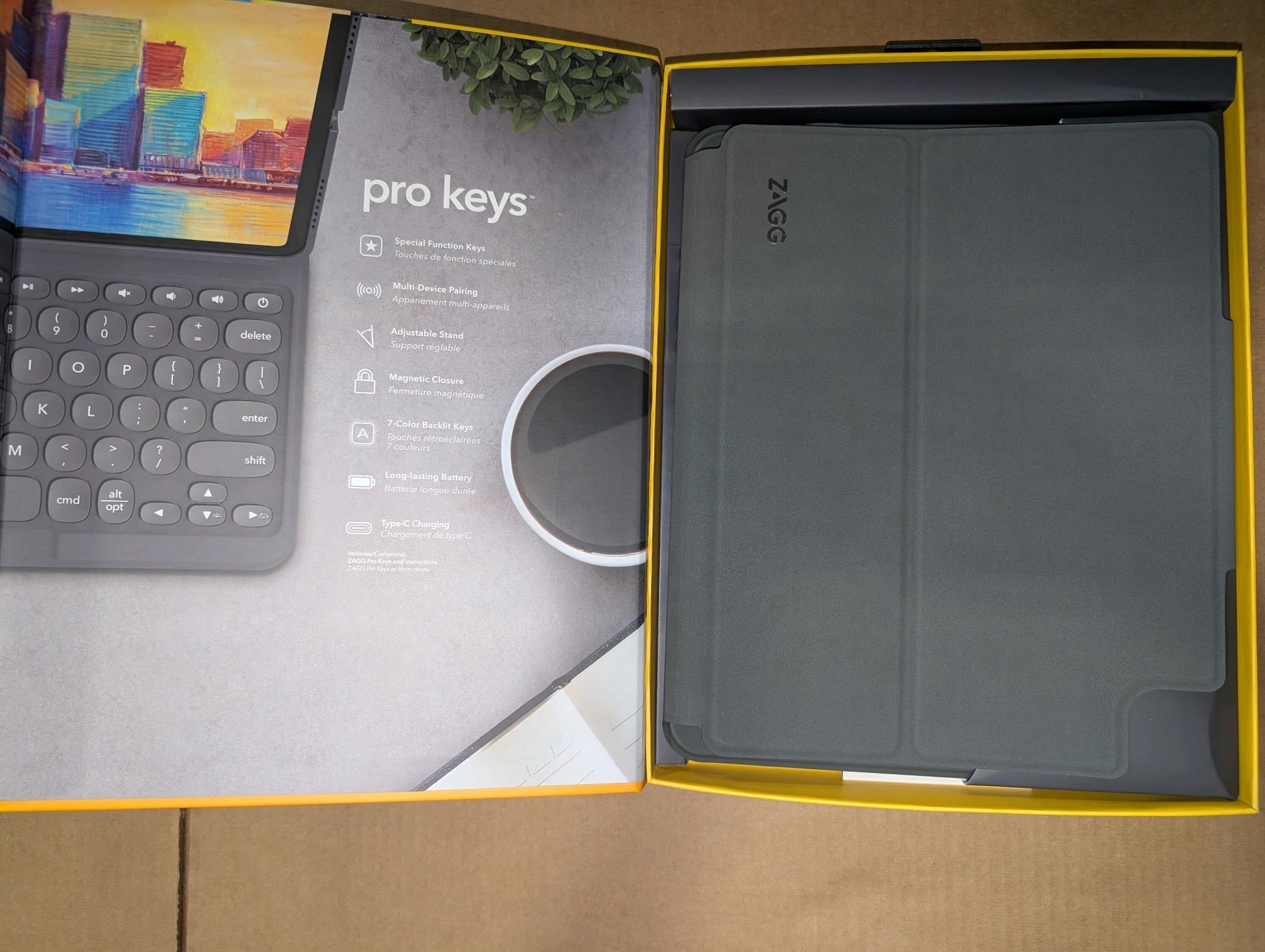 ZAGG Pro Keys Wireless Keyboard Case for iPad Pro 12.9"
