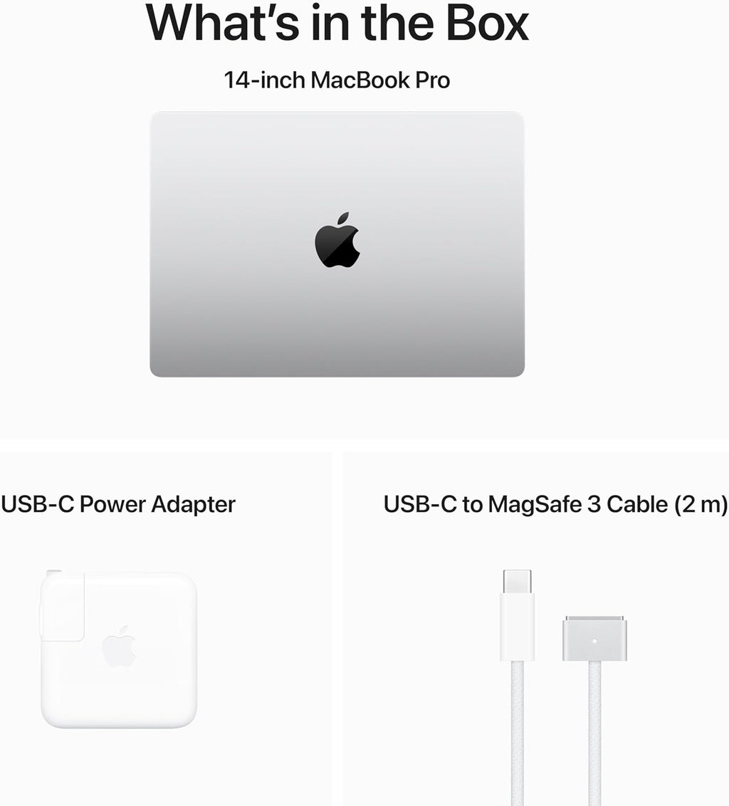 MacBook Pro 14" (2023) Apple M3 4.05GHz 16GB 512GB Silver
