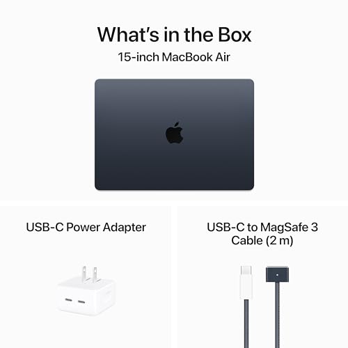 MacBook Air 15" (2024) Apple M3 4.05GHz 24GB 512GB Midnight