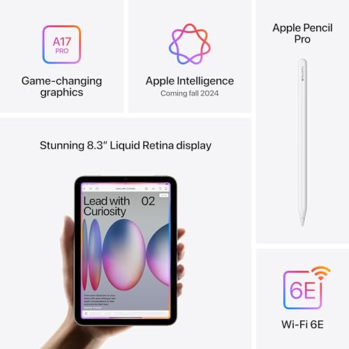 iPad Mini (A17 Pro) (2024) 128GB Blue Wifi