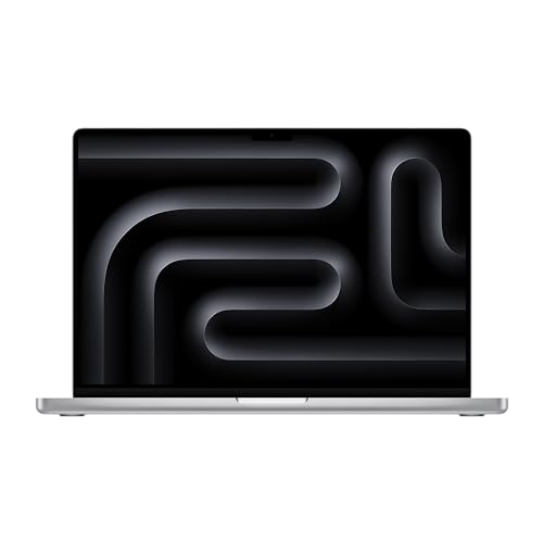 2023 Apple MacBook Pro with Apple M3 Pro Chip (16-Inch, 18GB RAM, 512GB SSD Storage) (QWERTY English) Silver (Renewed)