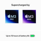 MacBook Pro 14" (2023) Apple M3 Max 4.05GHz 36GB 1TB Space Black