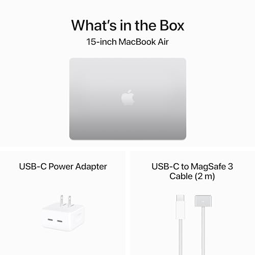 MacBook Air 15" (2024) Apple M3 4.05GHz 8GB 256GB Silver