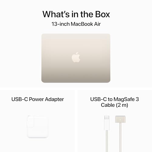 MacBook Air 13" (2024) Apple M3 4.05GHz 24GB 512GB Starlight