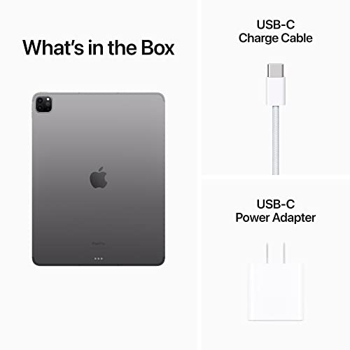 iPad Pro 12.9" (6th Gen) (2022) 1TB Space Gray Wifi + Cellular