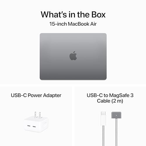 MacBook Air 15" (2024) Apple M3 4.05GHz 8GB 256GB Space Gray