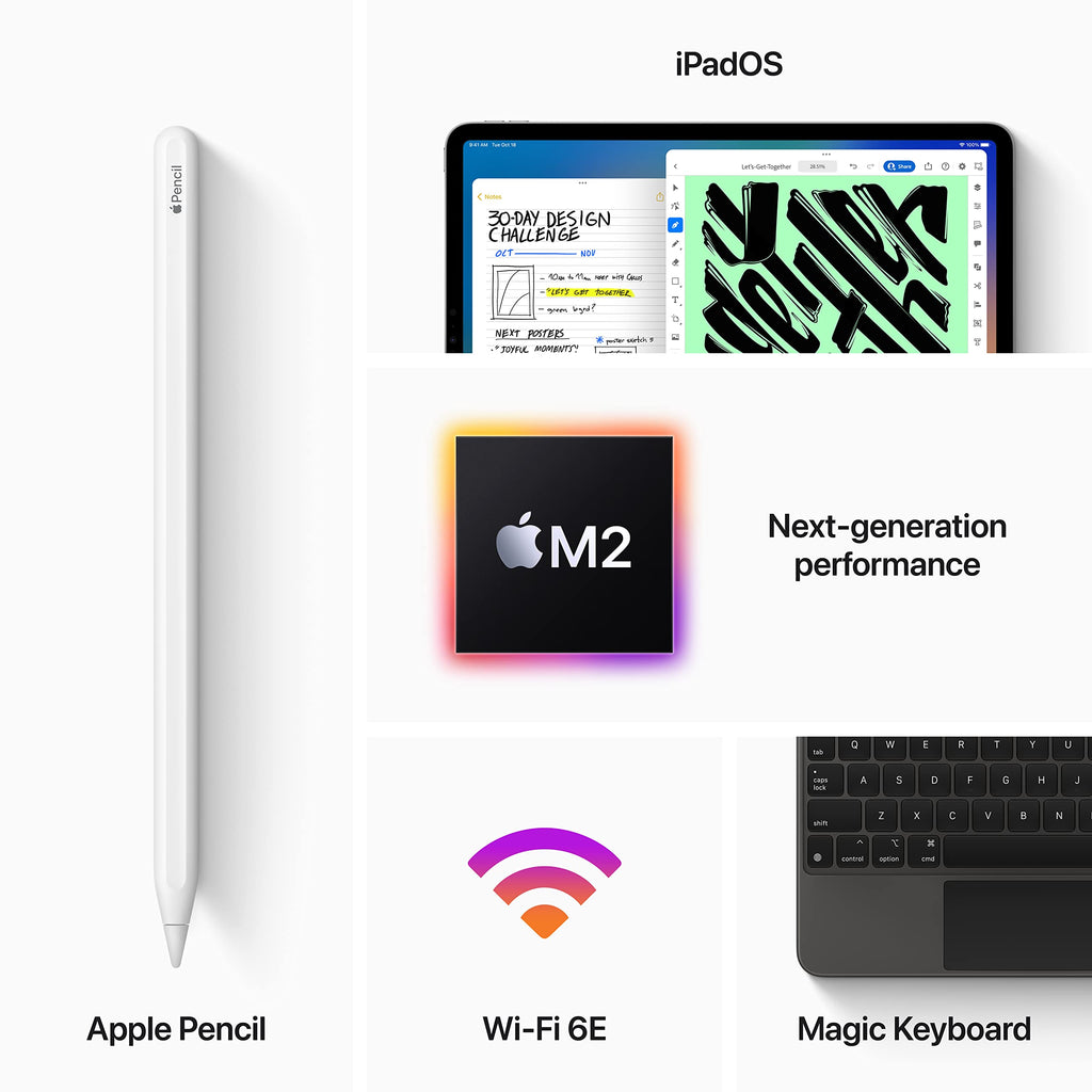 iPad Pro 11" (4th Gen) (2022) 2TB Space Gray Wifi + Cellular