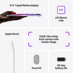 iPad Mini 6 (2021) 64GB Purple Wifi + Cellular