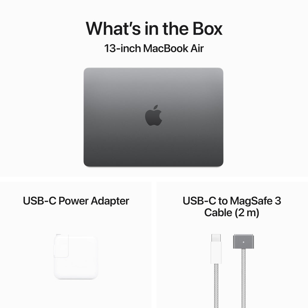 MacBook Air 13" (2024) Apple M3 4.05GHz 24GB 512GB Space Gray