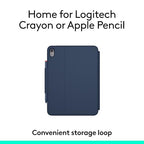 Logitech Rugged Combo 4 Touch Keyboard Case with Trackpad for iPad (10th Generation)