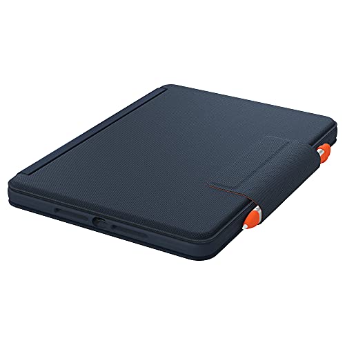 Logitech Rugged Combo 3 Touch iPad Keyboard Case with Trackpad for iPad (7th, 8th and 9th Generation)