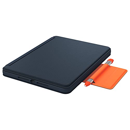Logitech Rugged Combo 3 Touch iPad Keyboard Case with Trackpad for iPad (7th, 8th and 9th Generation)