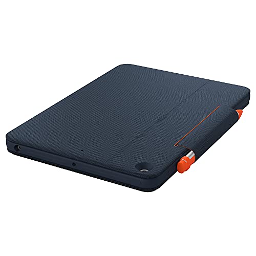 Logitech Rugged Combo 3 Touch iPad Keyboard Case with Trackpad for iPad (7th, 8th and 9th Generation)