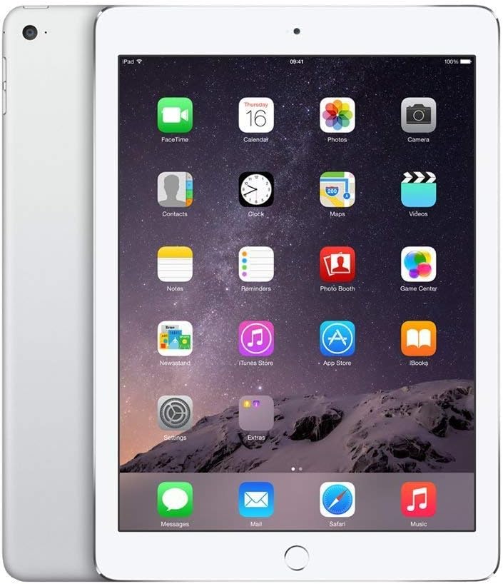 iPad Air 2 - 128GB - Silver -1.5-2014 -REFURBISHED