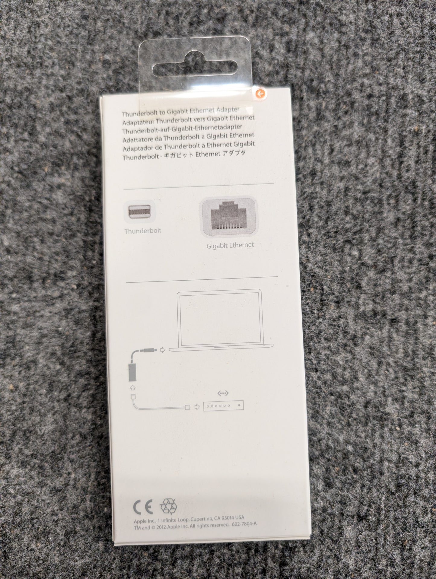 Apple Thunderbolt to Gigabit Ethernet Adapter