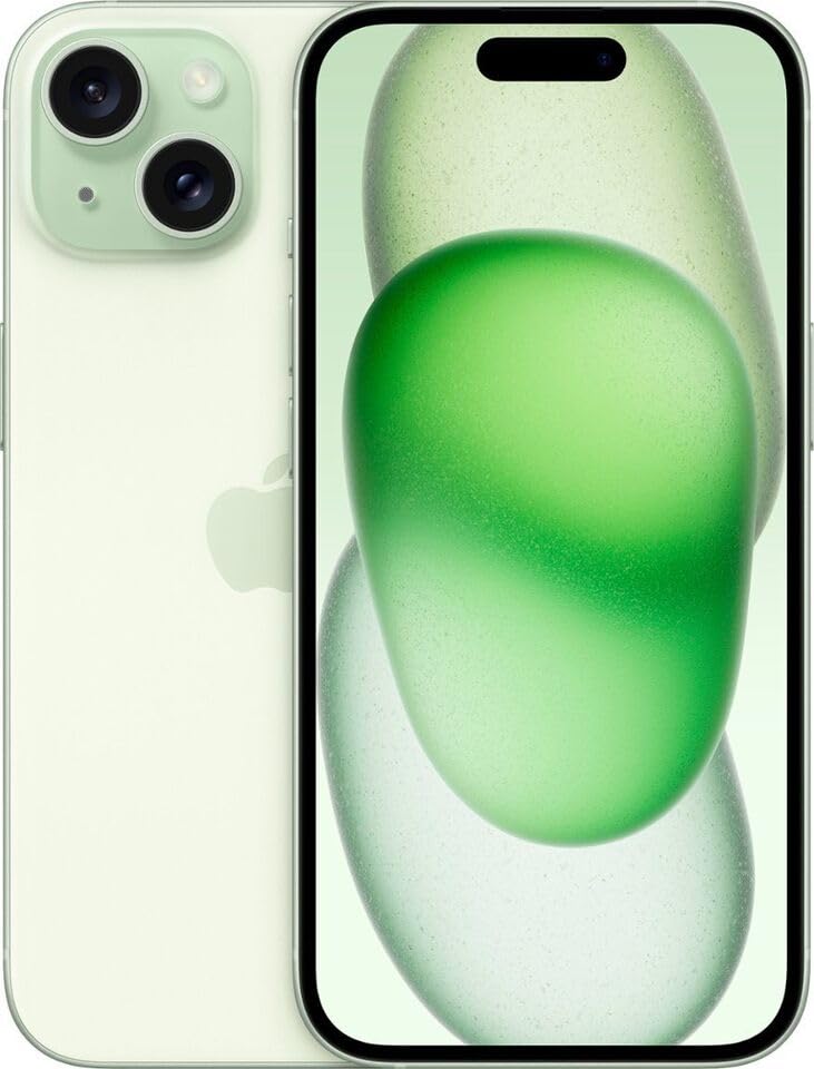 iPhone 15 - 6.1" Screen - 128GB - Green - 2023 - Unlocked