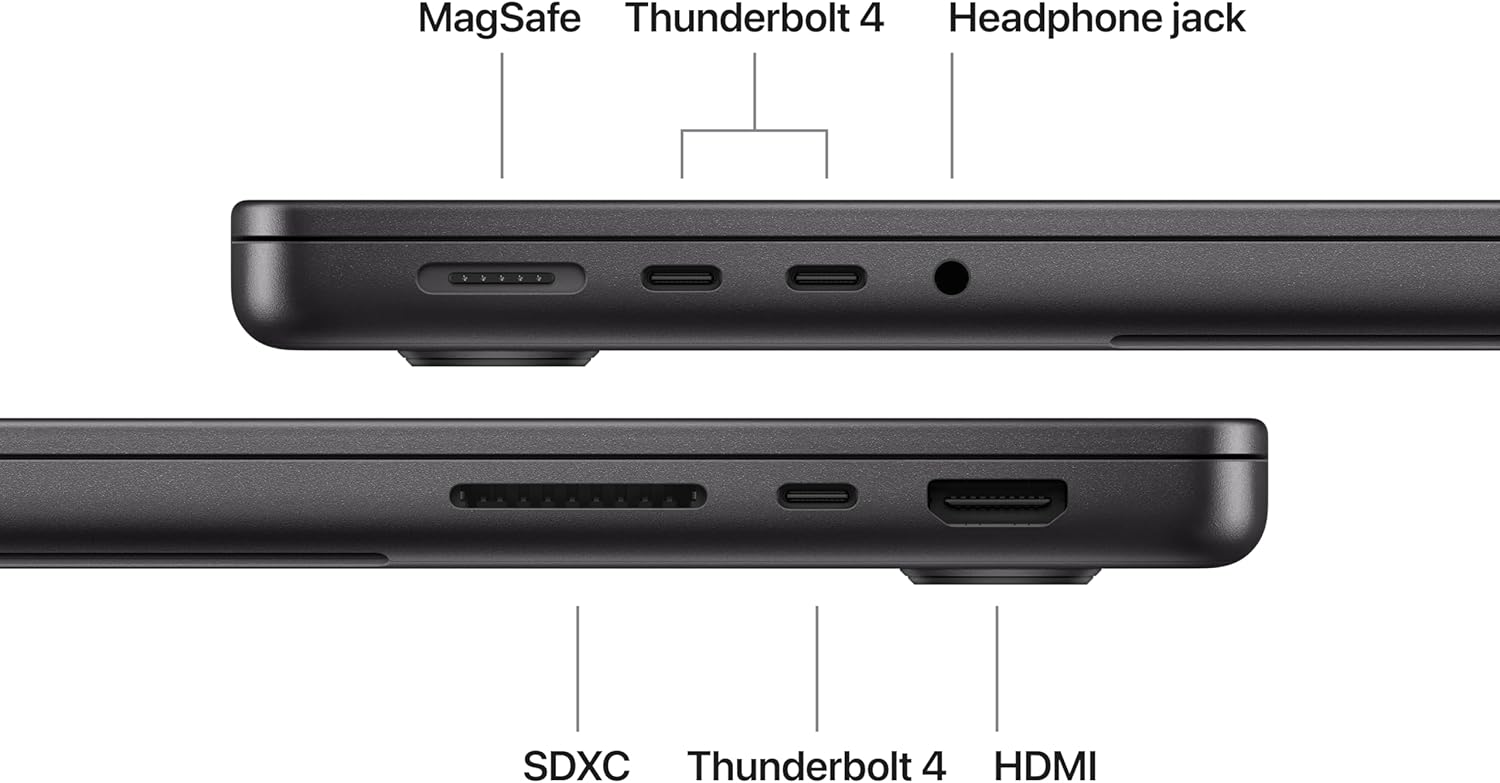 Macbook Pro 14" (2025) Apple M5 4.6GHz 24GB 512GB Space Black