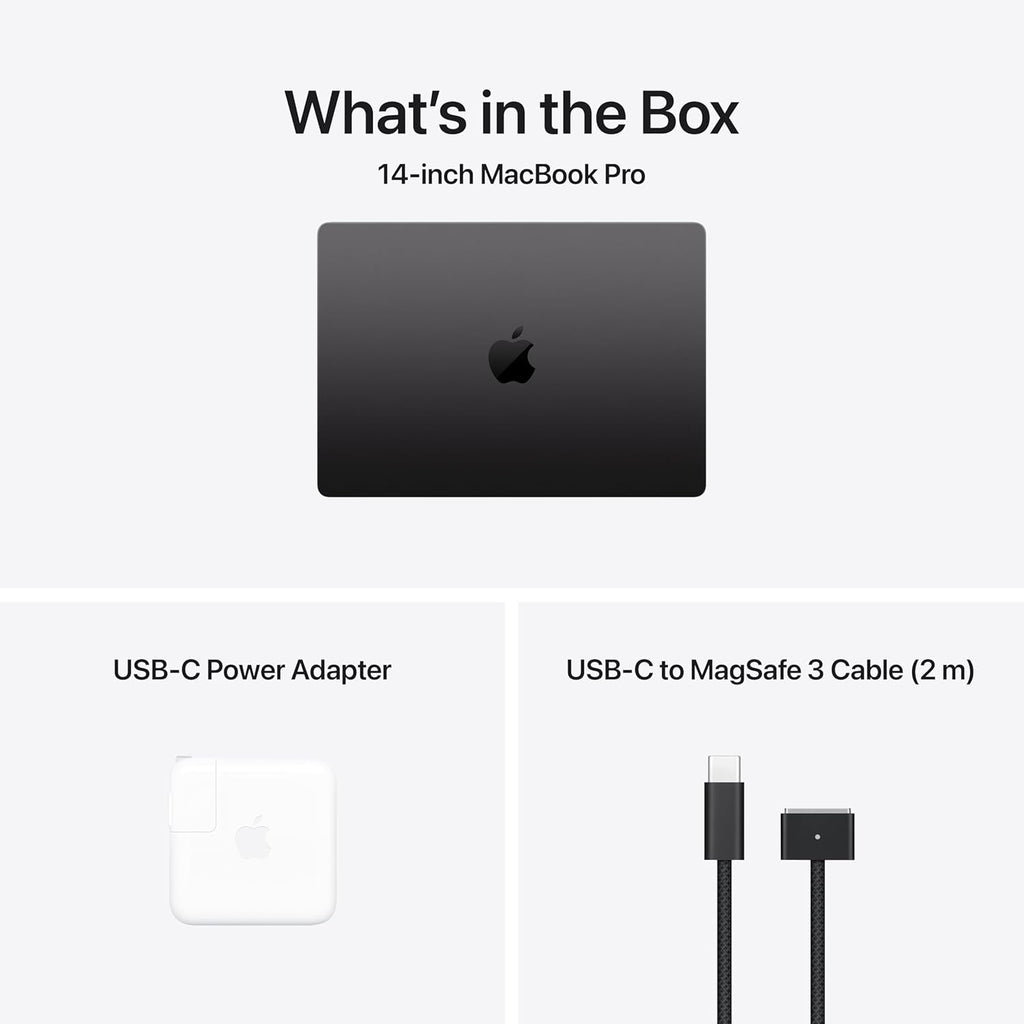 Macbook Pro 14" (2025) Apple M5 4.6GHz 24GB 512GB Space Black