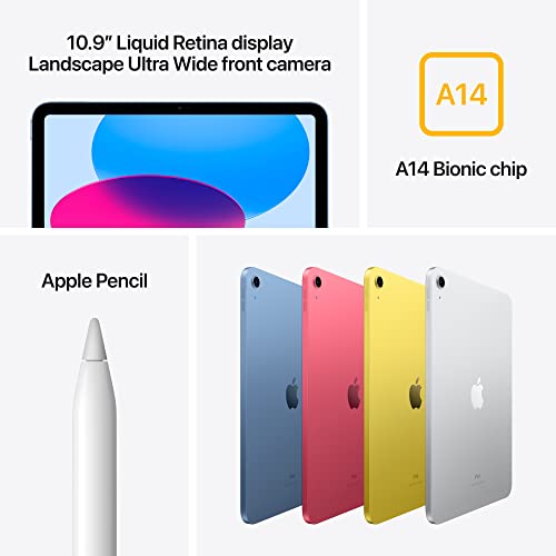 iPad 10 (2022) 256GB Silver Wifi