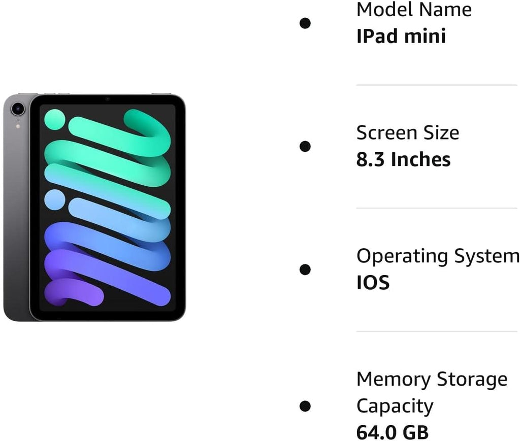 iPad Mini 6 (2021) 64GB Space Gray Wifi